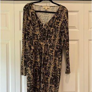 Michael Kors size medium, super cute, snake skin print‎ dress